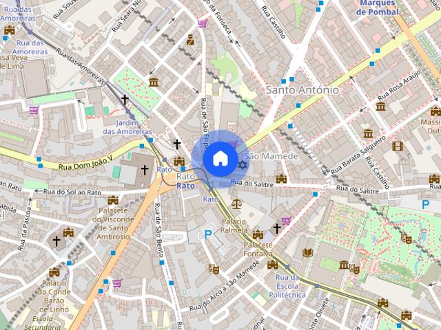 Apartamento alugar em Santo António, Lisboa
