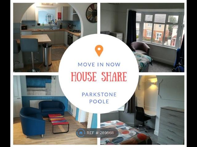 Room for rent in Upper Parkstone, Poole