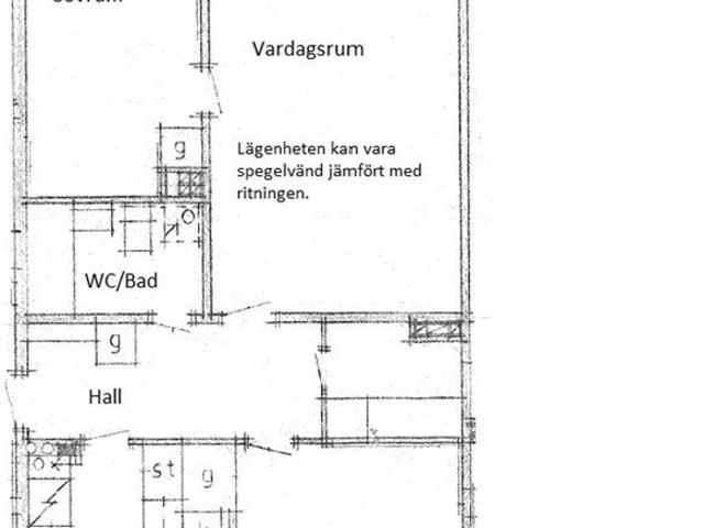 Lägenhet hyra i Sibbhult, Skåne