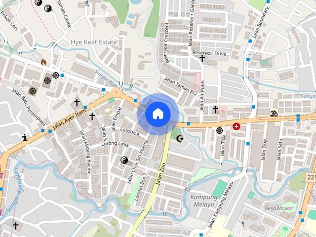 Apartment for rent in Georgetown, Penang