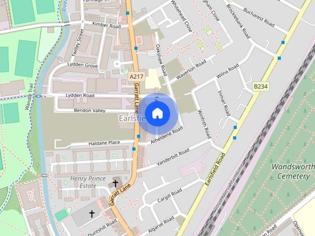 Apartment for rent in Earlsfield, Greater London