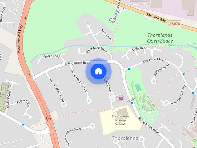 Apartment for rent in Thorplands, Northampton