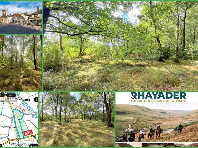 Land for sale in Rhayader, Wales