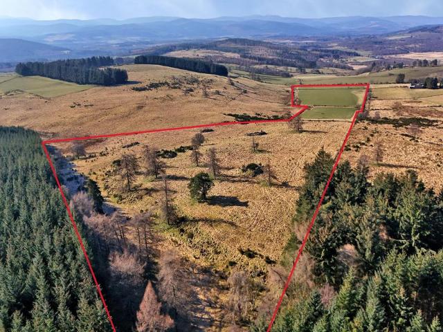 Land for sale in Lumphanan, Scotland