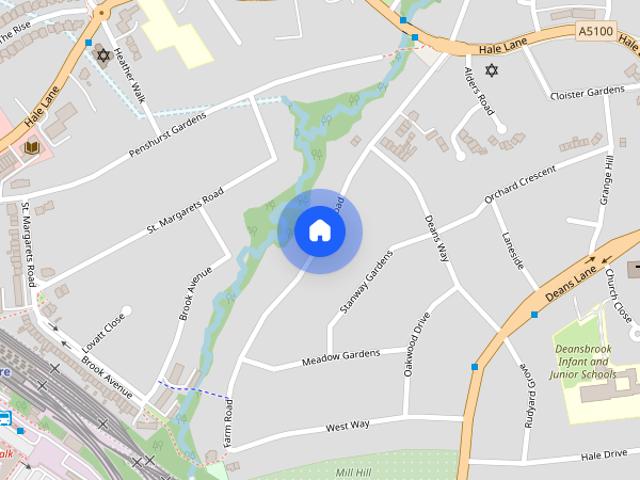 House for rent in The Hale, Greater London