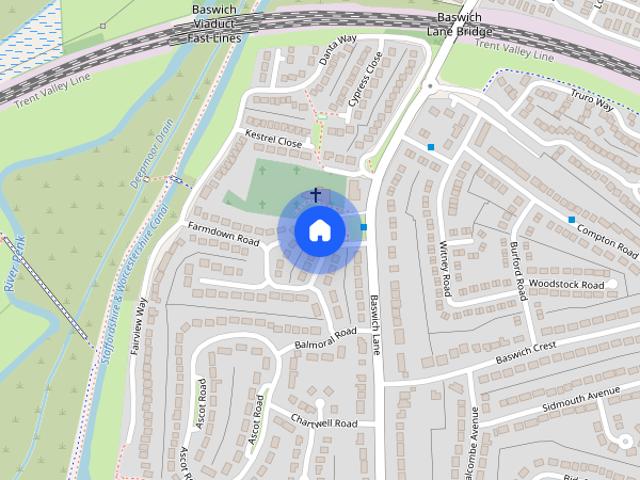 House for rent in Baswich, Staffordshire