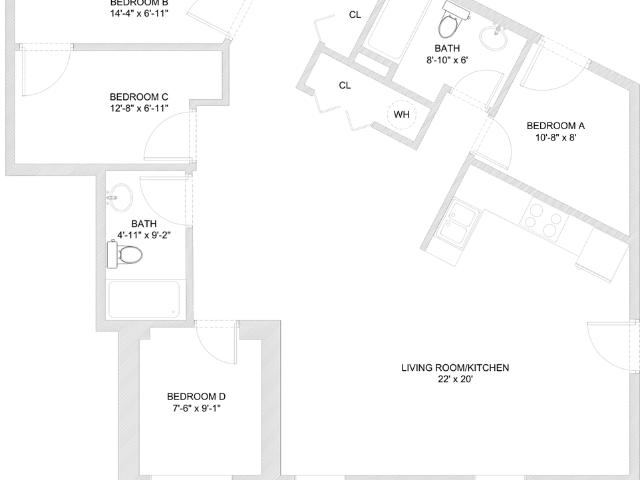 Apartment for rent in Athens, Georgia