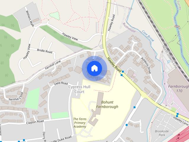 House for rent in Fernhill, Rushmoor