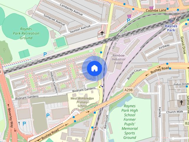 Apartment for rent in London Borough of Merton, Raynes Park