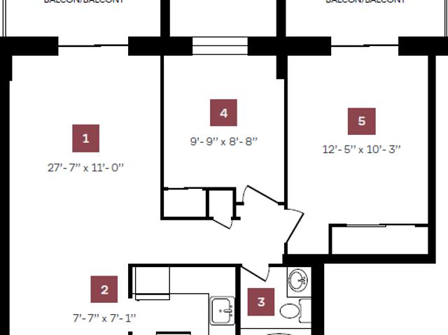 Apartment for rent in St. Leonard's, Quebec