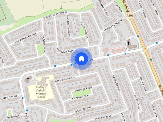 Apartment for rent in Whitley Bay, North Tyneside