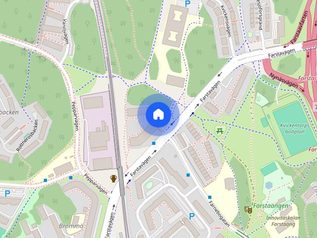 Lägenhet hyra i Farsta, Botkyrka