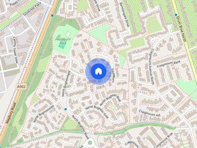 House for rent in East Craigs, Scotland