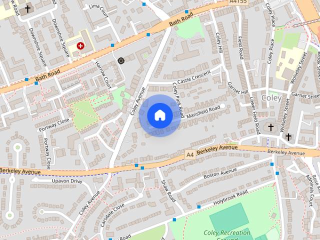 Apartment for rent in Coley Park, Reading