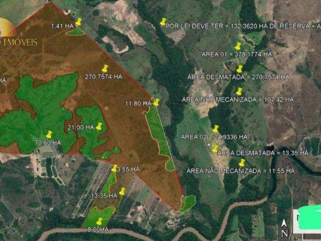 Fazenda venda em Nobres, Região Geográfica Intermediária de Cuiabá
