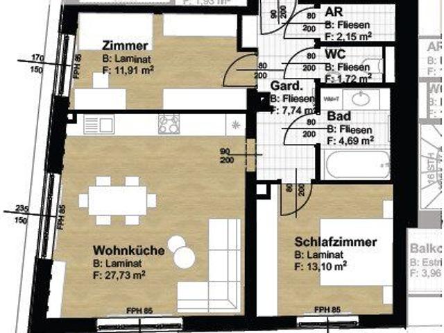 Apartment mieten in Neunkirchen, Niederösterreich