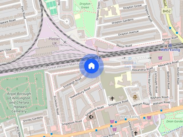House for rent in London Borough of Ealing, Hanwell