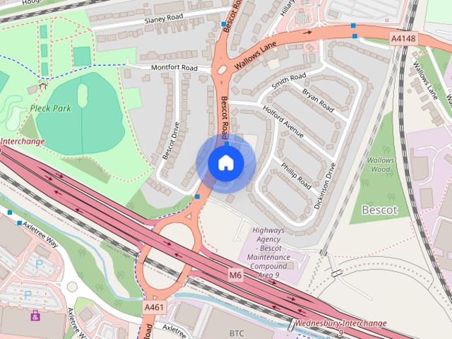 Apartment for rent in Bescot, Darlaston