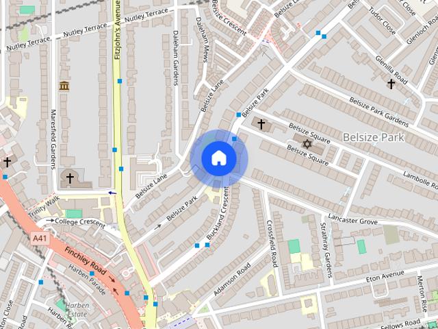 Apartment for rent in Belsize Park, Cat Hill