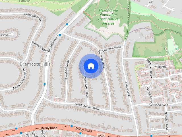House for rent in Bramcote, Broxtowe
