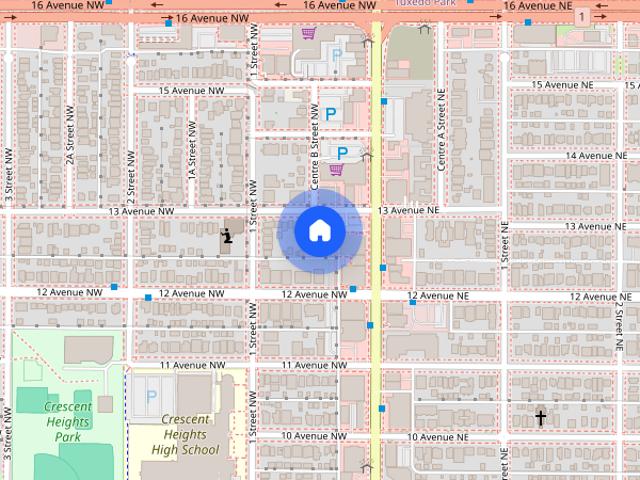 House for rent in Crescent Heights, Calgary