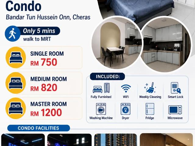 Room for rent in Country Heights Damansara, Kuala Lumpur