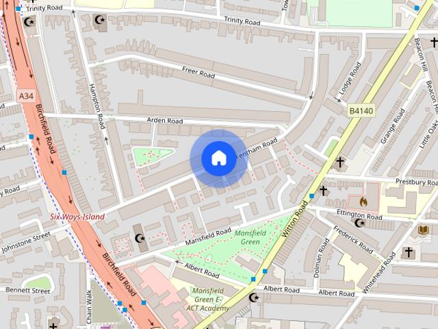 House for rent in Lozells, West Midlands