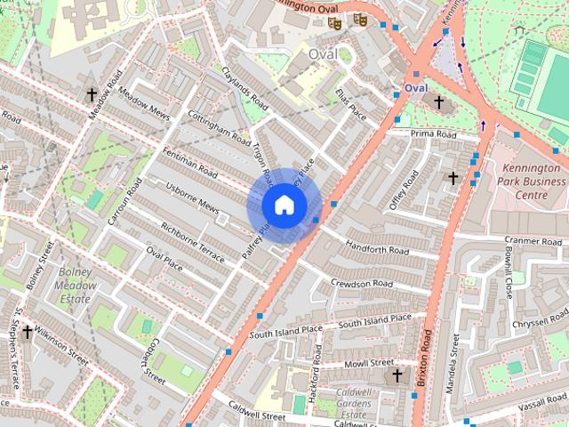 Apartment for rent in Oval, Greater London