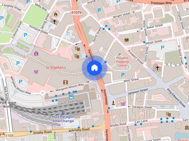 Apartment for rent in Old Town, Hull