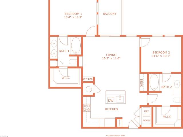 Apartment for rent in Dallas, Dallas County