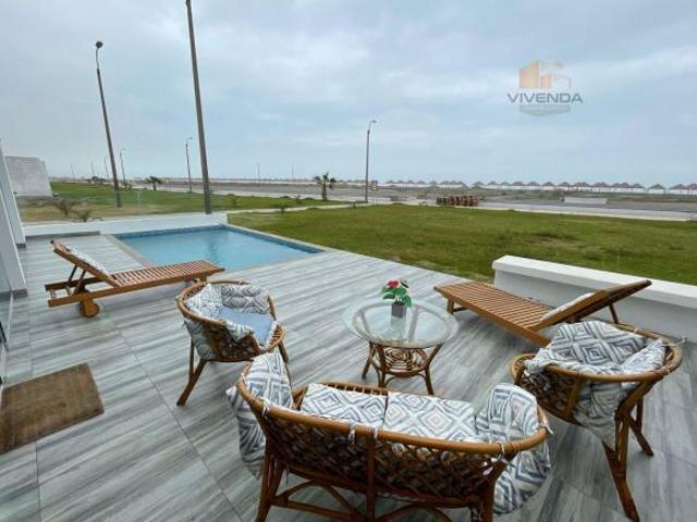 DISPONIBLE TODO MARZO RESERVA ESTA CASA FRENTE AL MAR! EN MEJÍA