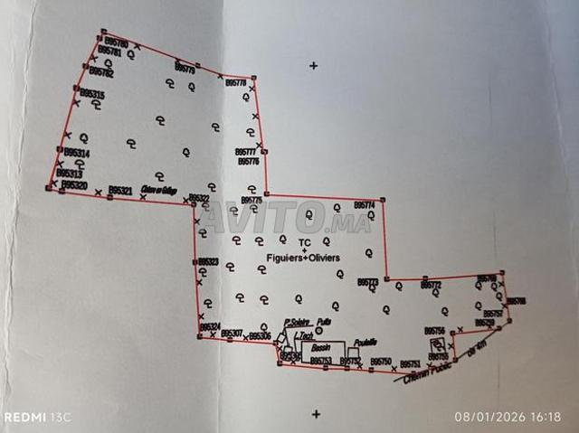 Propriété vente à El Ma, Gharb-Chrarda-Beni Hssen