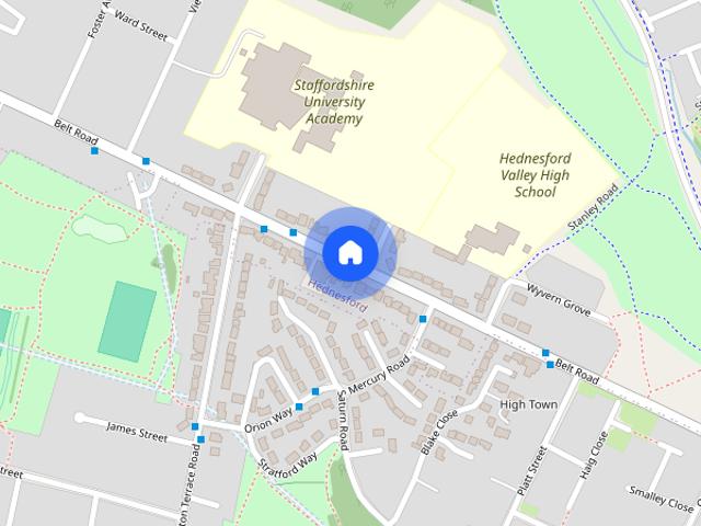Apartment for rent in Chadsmoor, Staffordshire