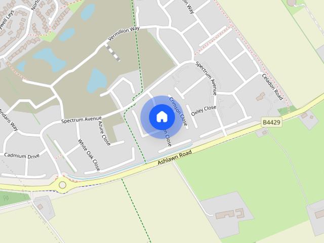 House for rent in Overslade, New Bilton