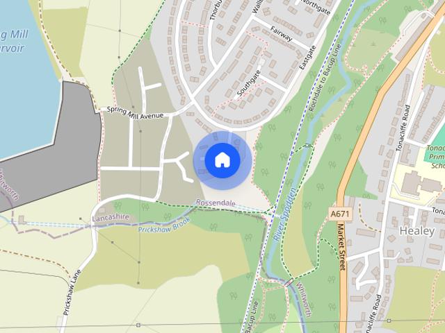 House for rent in Healey, Irwell Vale