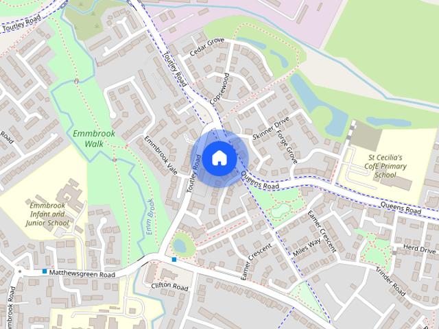 House for rent in Emmbrook, Wokingham