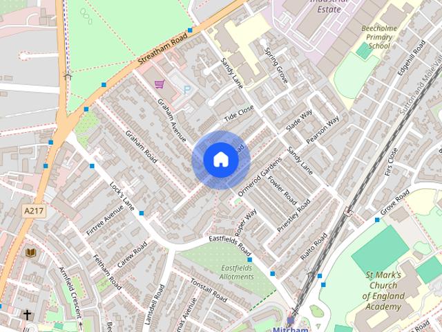 Apartment for rent in London Borough of Merton, Mitcham