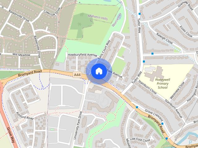 House for rent in Dines Green, Worcester