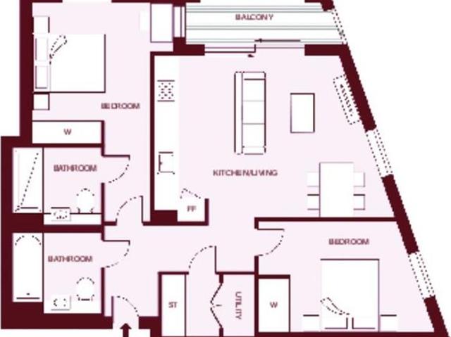 Apartment for rent in Tottenham Hale, Greater London