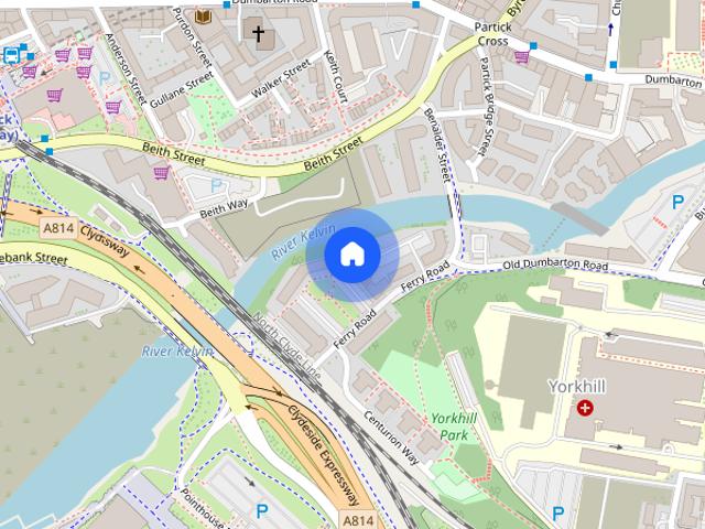 Apartment for rent in Yorkhill, Glasgow
