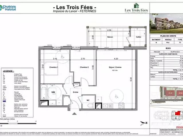 Appartement vente à Thonon-les-Bains, Féternes