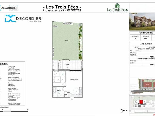 Appartement vente à Thonon-les-Bains, Féternes
