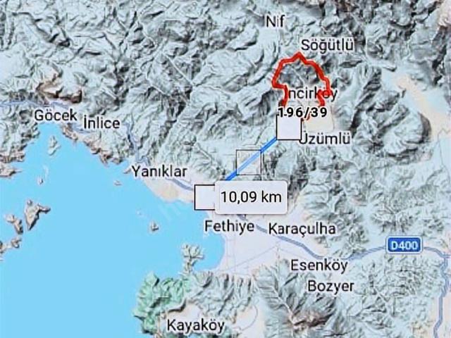 Fethiye, Muğla içerisinde satılık Arsa