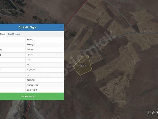 Fevziye Mahallesi, Etimesgut içerisinde satılık Arsa