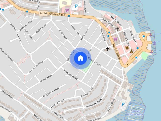Apartment for rent in Torpoint