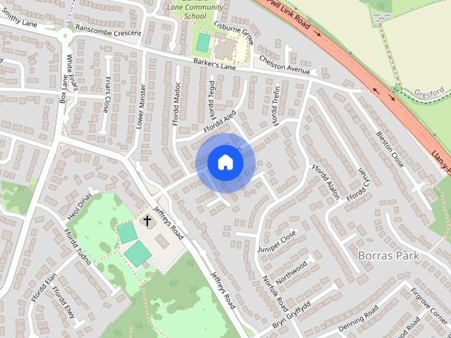 House for rent in Borras Park, Wrexham