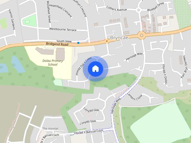 House for rent in Bryncae, Wales