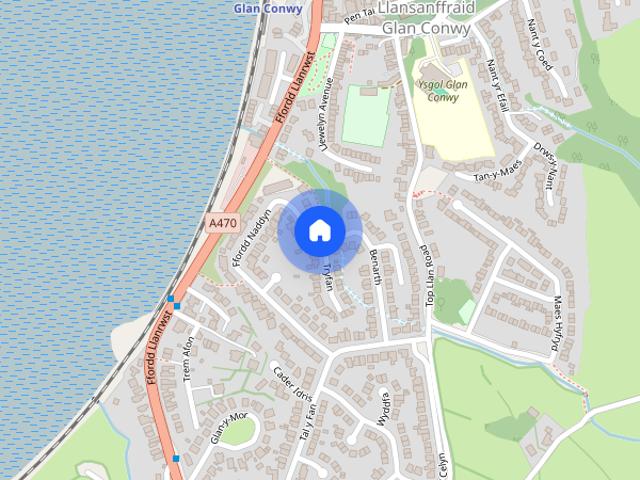 Apartment for rent in Carreg y Groes, Llansanffraid Glan Conwy