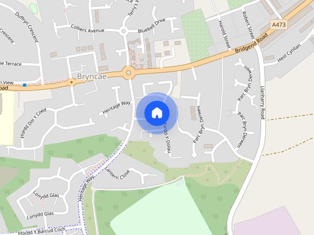 House for rent in Bryncae, Wales