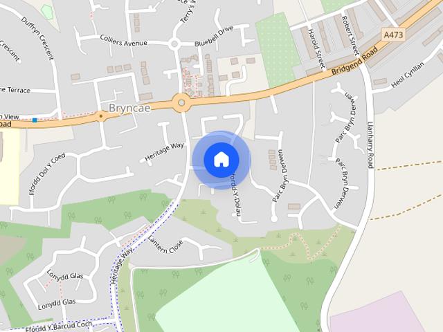 House for rent in Bryncae, Wales